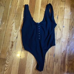 Streetwear Society black bodysuit size medium